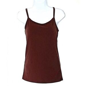 5 for $25! Chocolate Ribbed Tank - Cami!